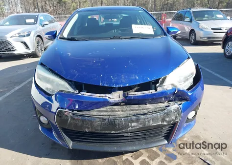 2014 Toyota Corolla S Plus z USA, uszkodzony, nr VIN 2T1BURHE6EC137720